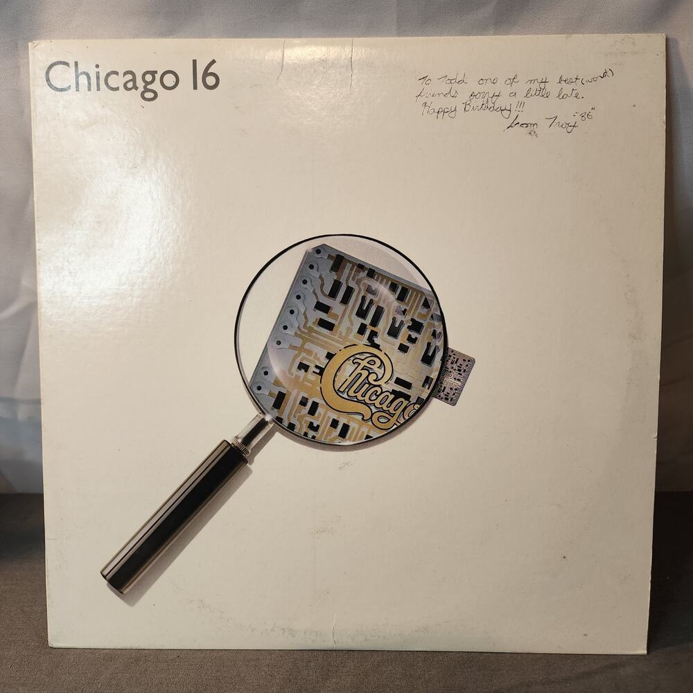 Chicago 16 Vinyl Hard To Say I’m Sorry Peter Cetera 1982